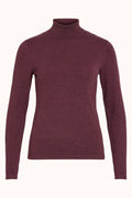 VIMALU ROLLNECK L/S KNIT TOP