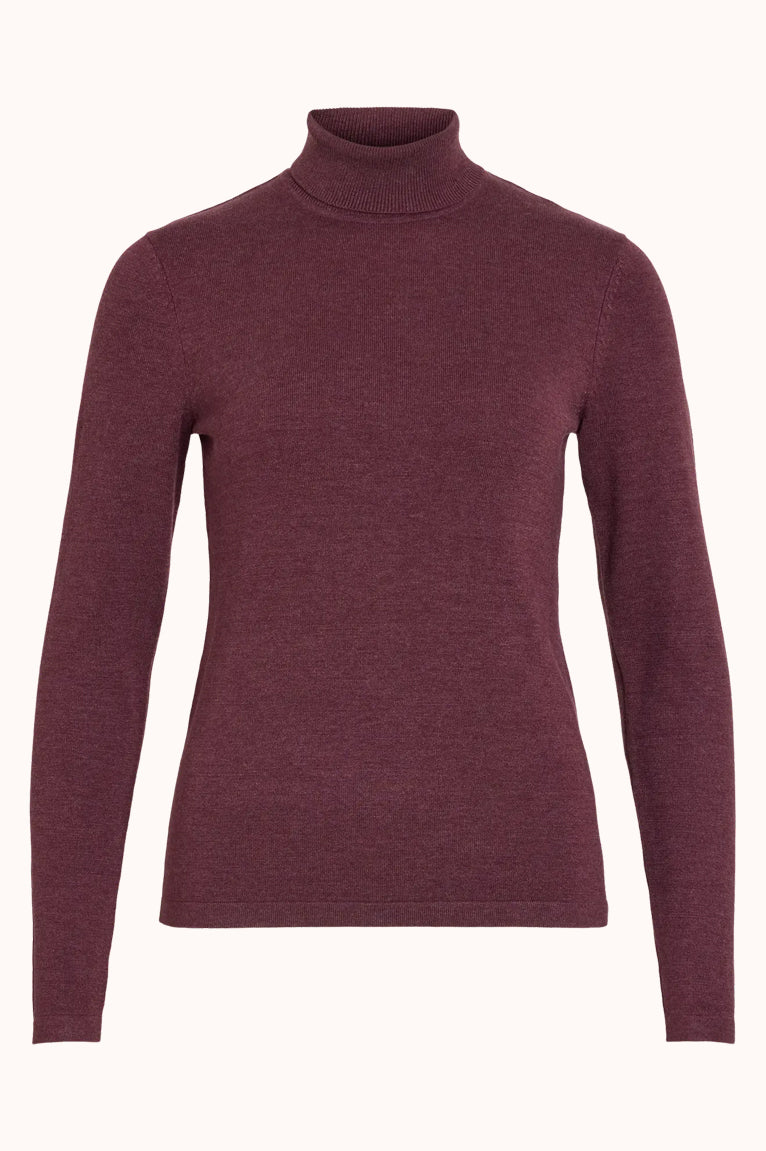 VIMALU ROLLNECK L/S KNIT TOP