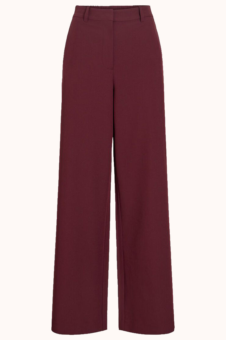 VIONTAYA HIGH-WAIST WIDE-LEG BROEK