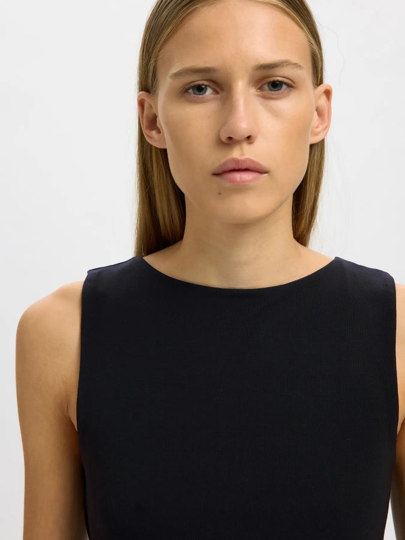 SLWMANJA SL REVERSIBLE TOP - Zwart