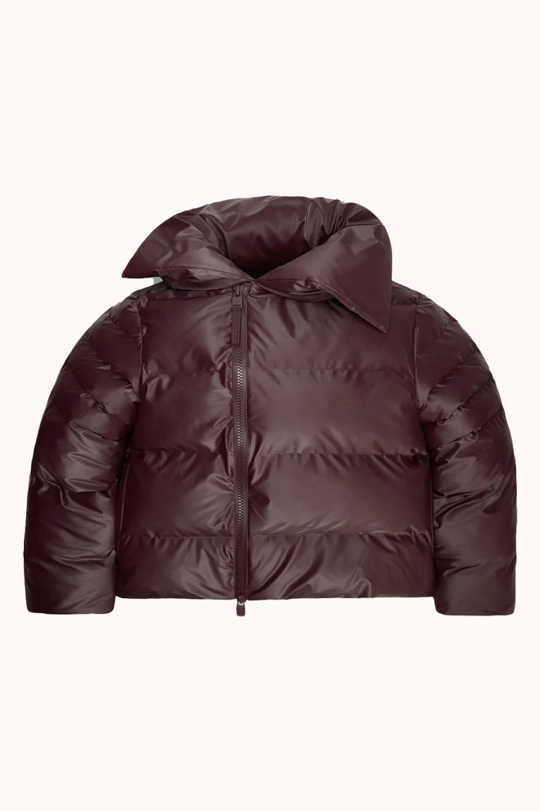 Alta short puffer - Rood