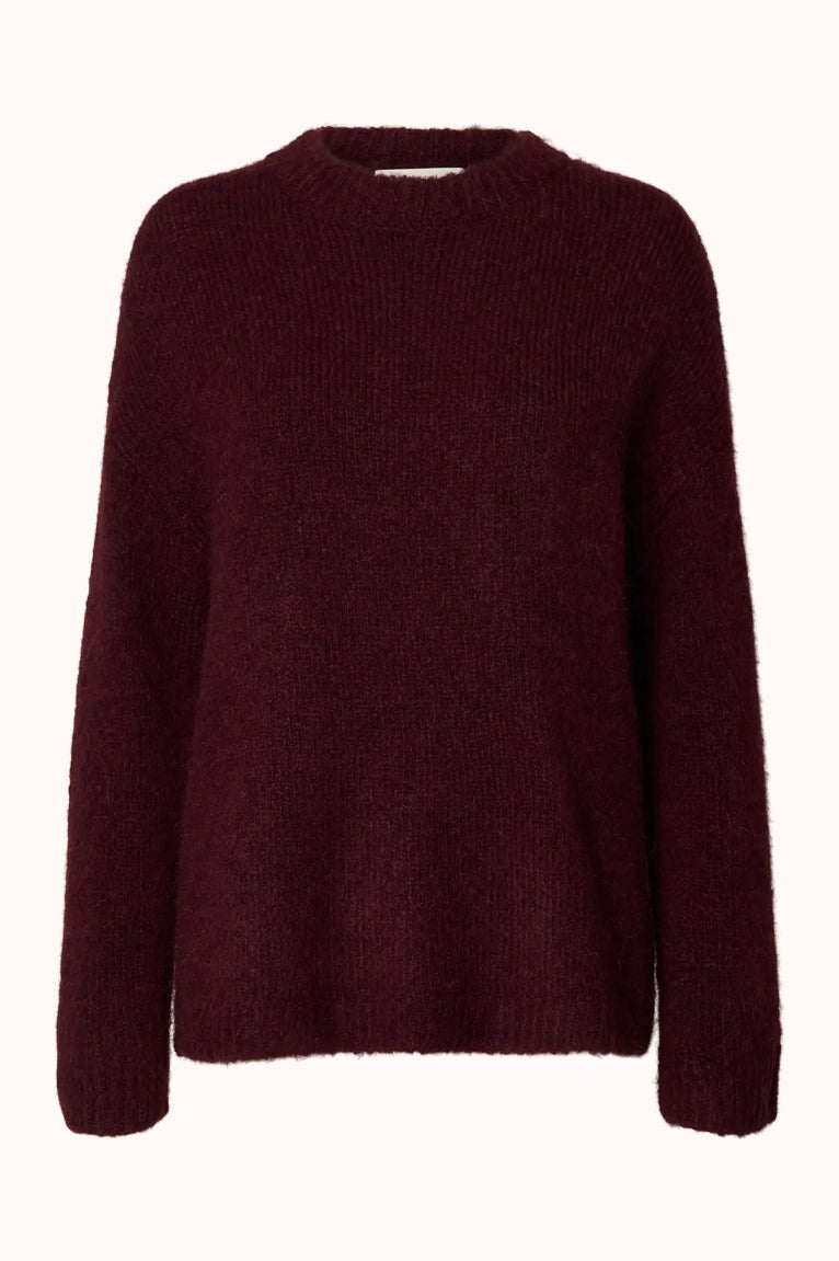 SLFGABRIELLA LS KNIT NEW O-NECK