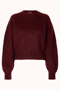 SLWMIRA LS KNIT SHORT O-NECK
