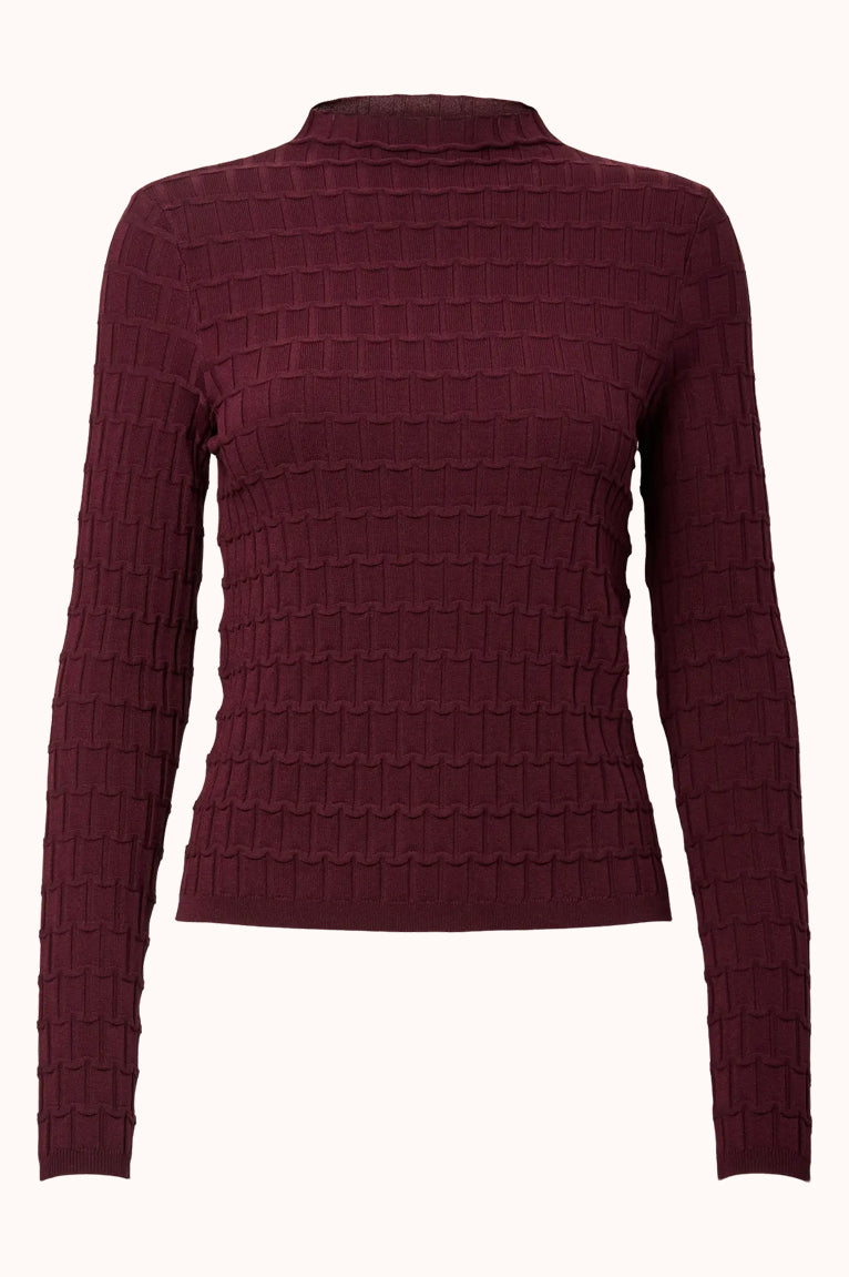 YASTRIXO LS KNIT PULLOVER S.