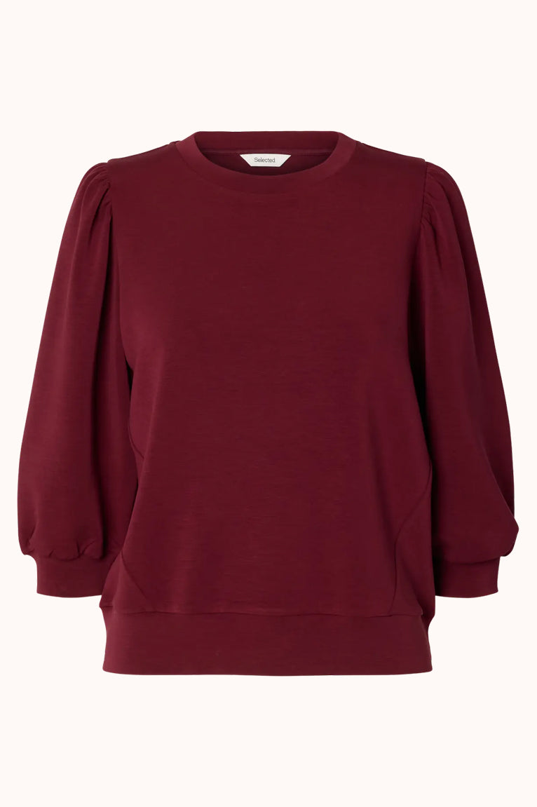 SLWTENNY 3/4 SWEAT TOP