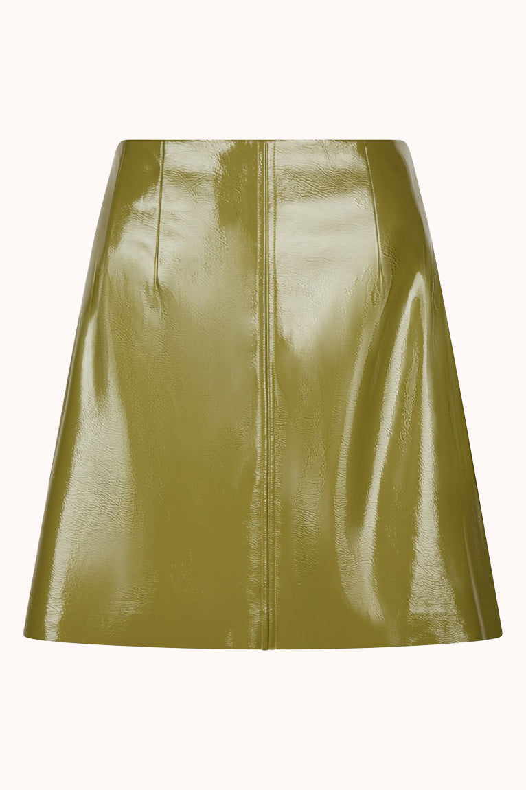 Hemie Patent Skirt