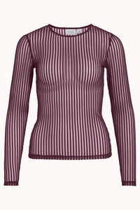 VITIONA O-NECK L/S TOP