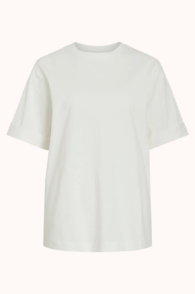 ROUNAOMI MAE 2/4 O-NECK OVERSIZED TEE