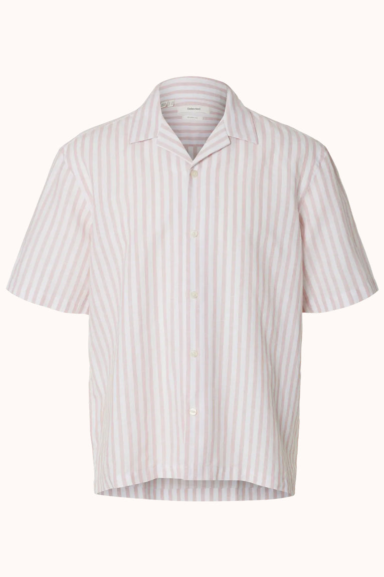 SLHRLXCLAY LINENBLEND SS SHIRT