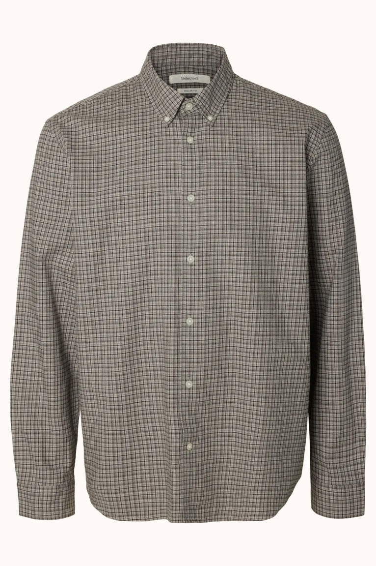 SLMCOLE-JAY REG MELANGE LS SHIRT