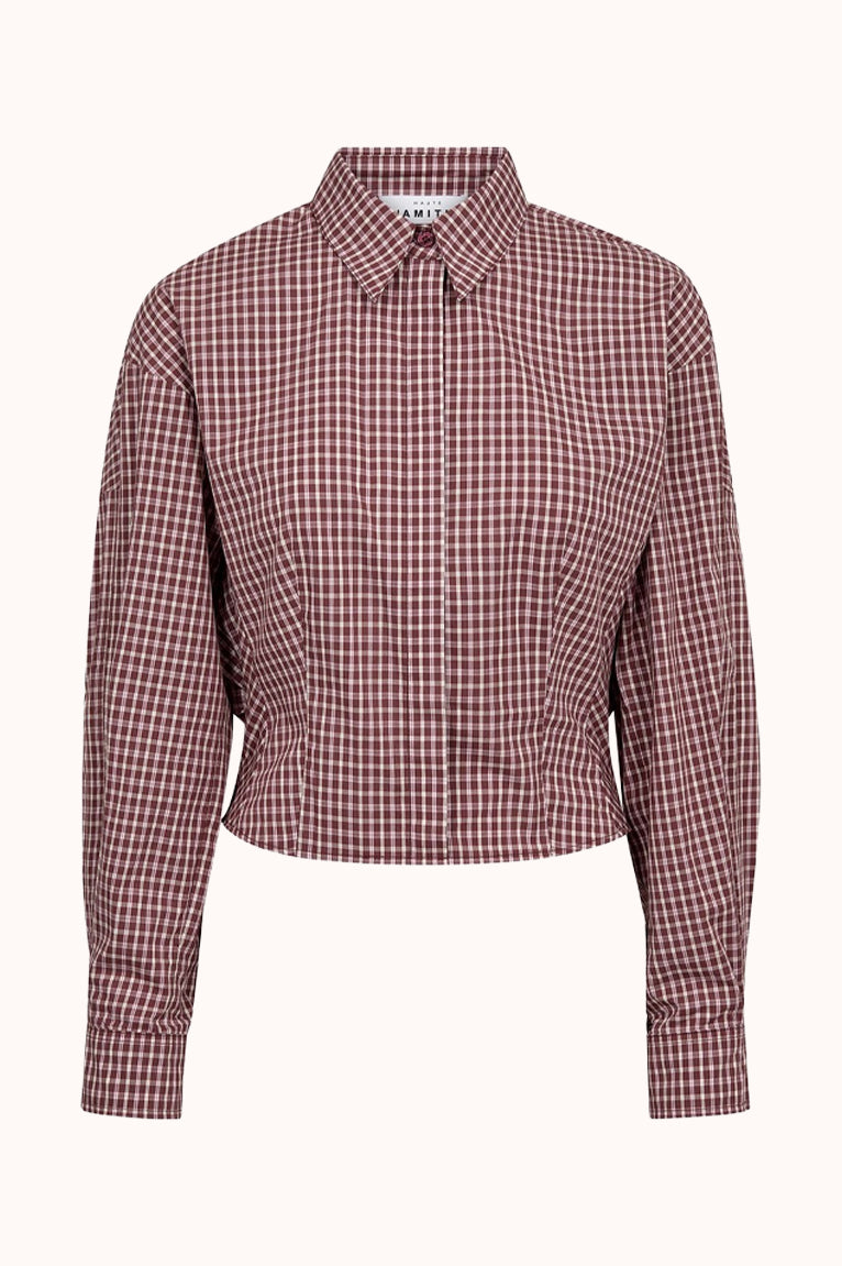 Musa Check Smock Shirt