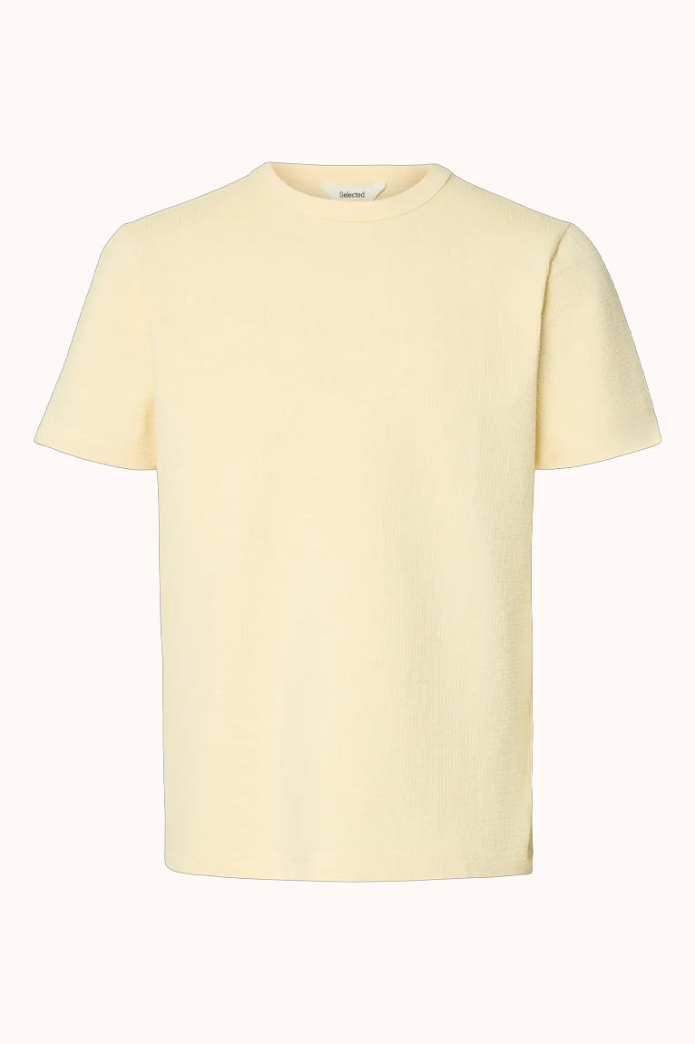 SLMSANDER SEERSUCKER SS O-NECK TEE