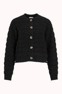 VITILLIA O-NECK L/S KNIT CARDIGAN