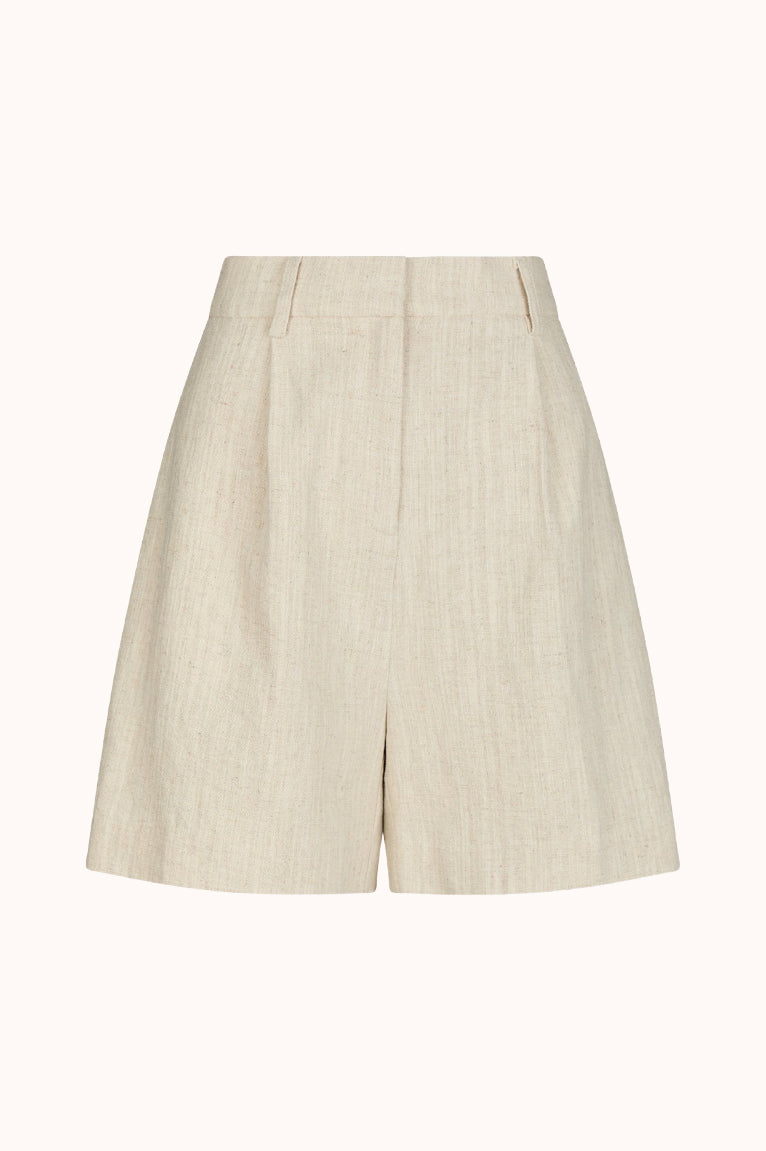 Sega Ramie Shorts - Ecru