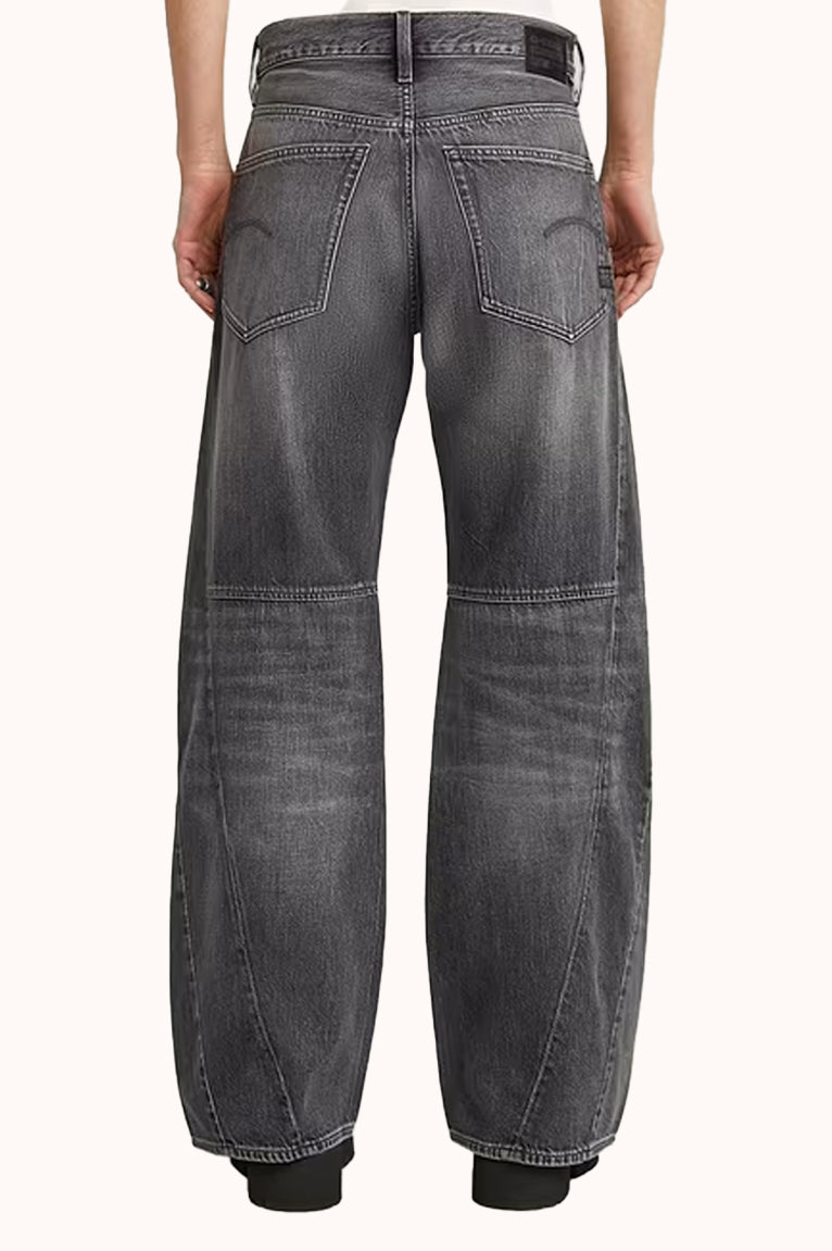 Contor Wide Jeans - Black denim
