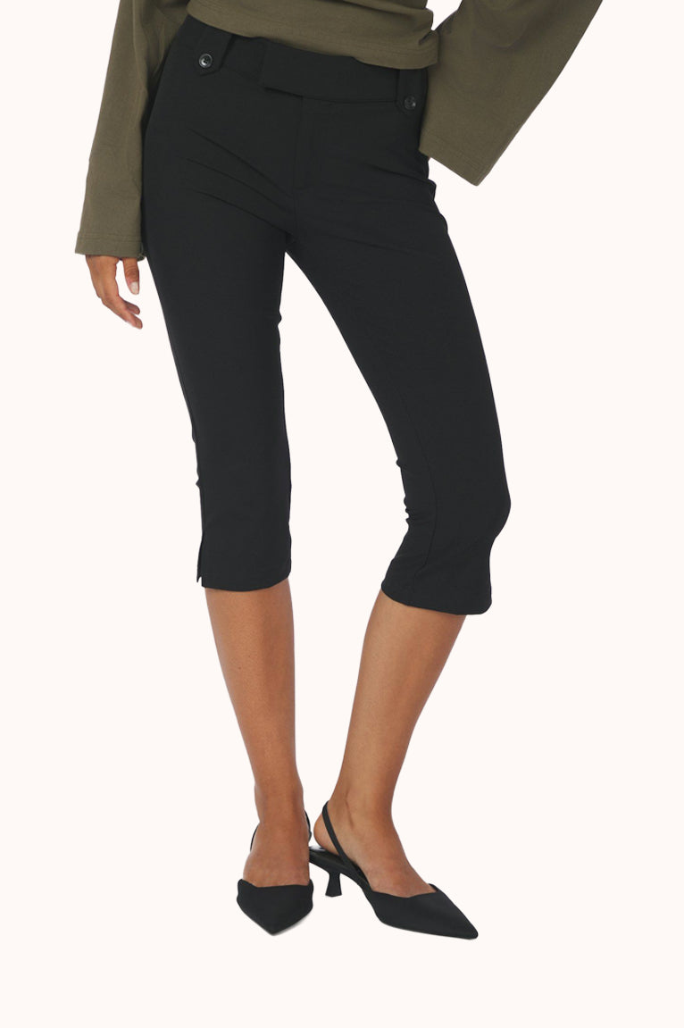 Shawnee Capri Stretch - Zwart