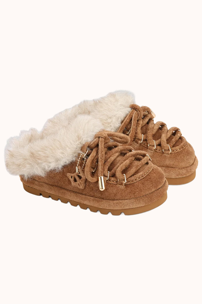 Harlow Tan Suede