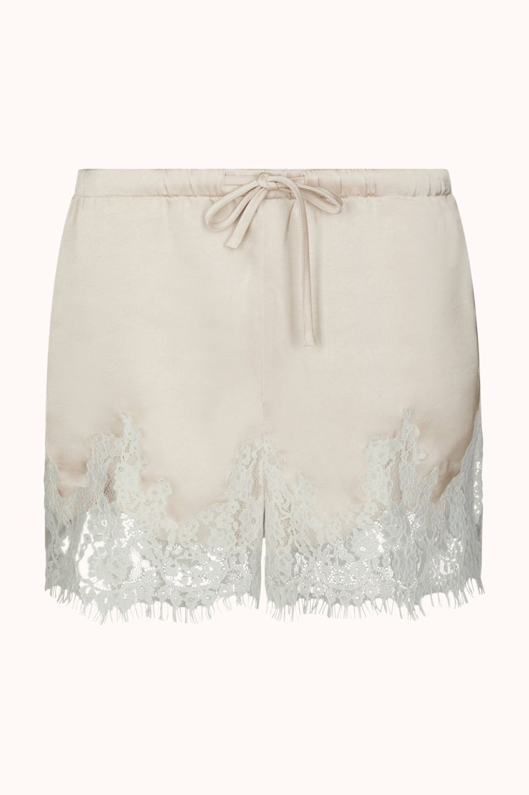 Siena Lace Shorts - Champagne