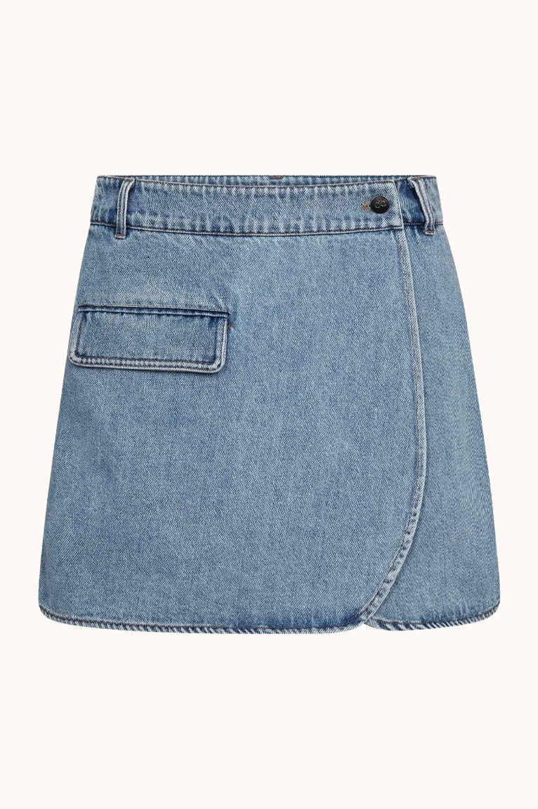 AsjaCC Wrap Denim Skort