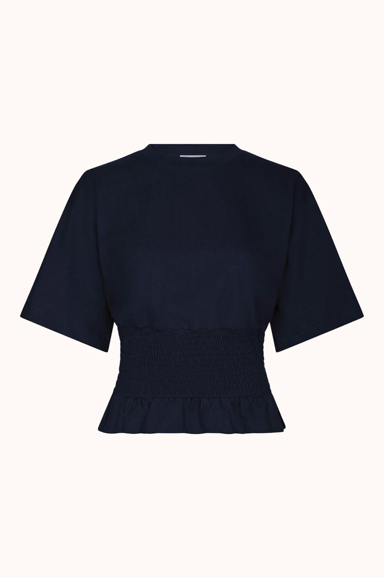 Dray boxy tee - Blauw