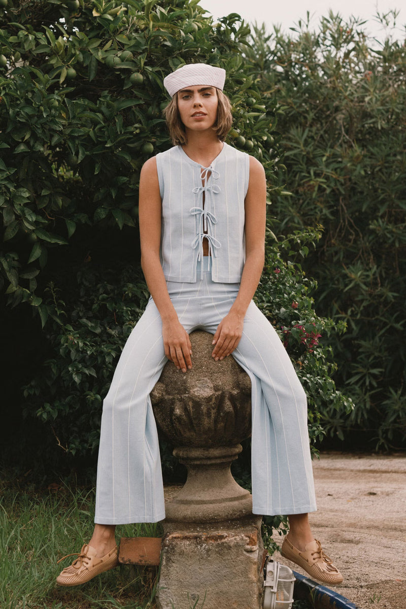 Striped Knitted pants