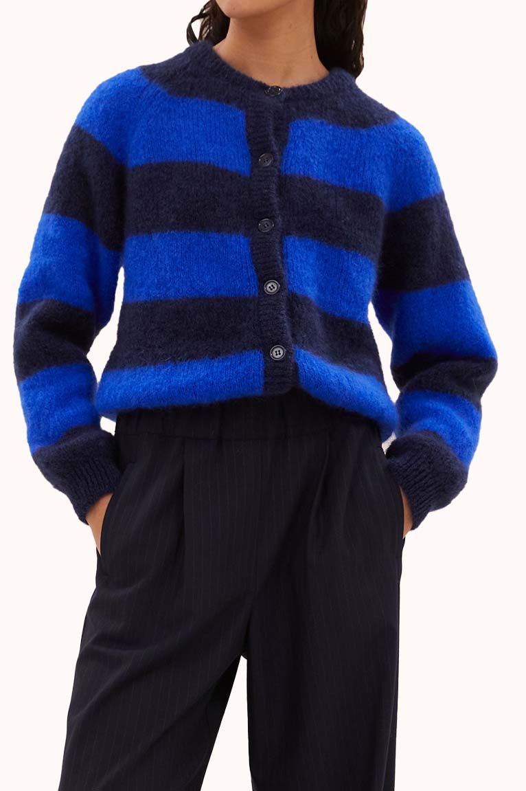 sian stripe cardigan