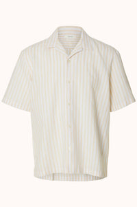 SLHRLXCLAY LINENBLEND SS SHIRT