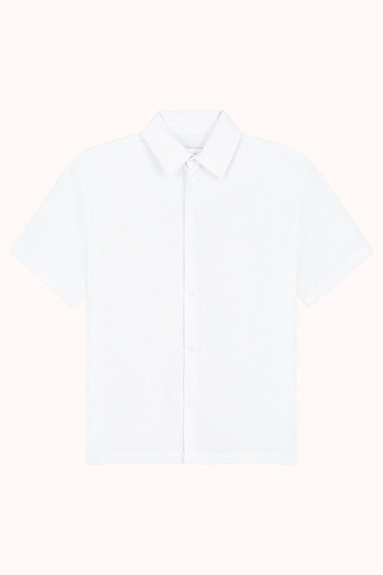 STRIPE BOXY SS SHIRT