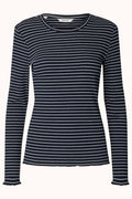 SLWANNA LS CREW NECK TEE