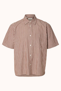 SLHRLXSTUART SEERSUCKER SS SHIRT