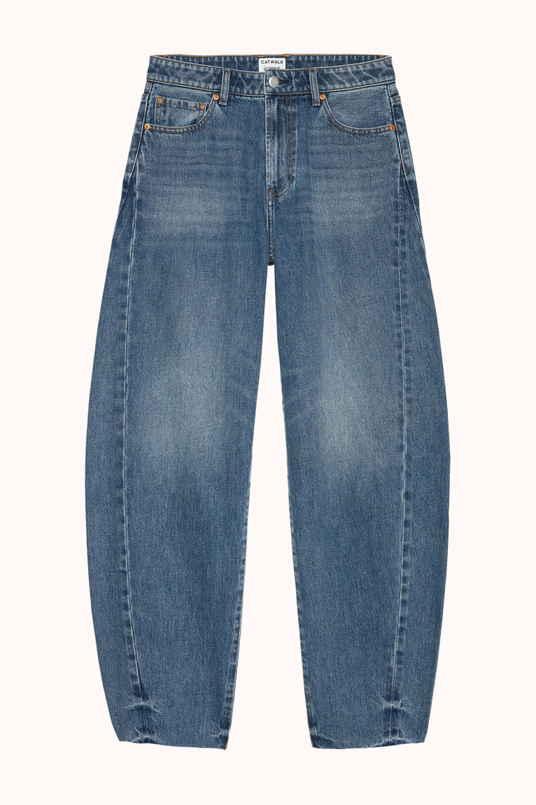 Super barrel fit jeans - Medium Blue