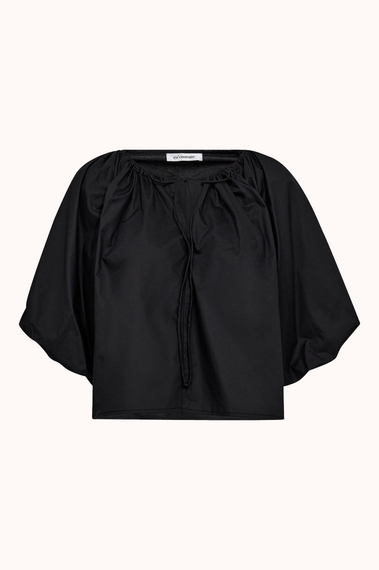 PrimaCC puff blouse - Zwart