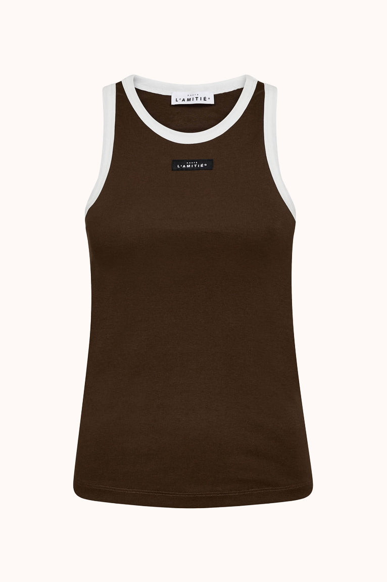 Neckline Badge Tank - Bruin