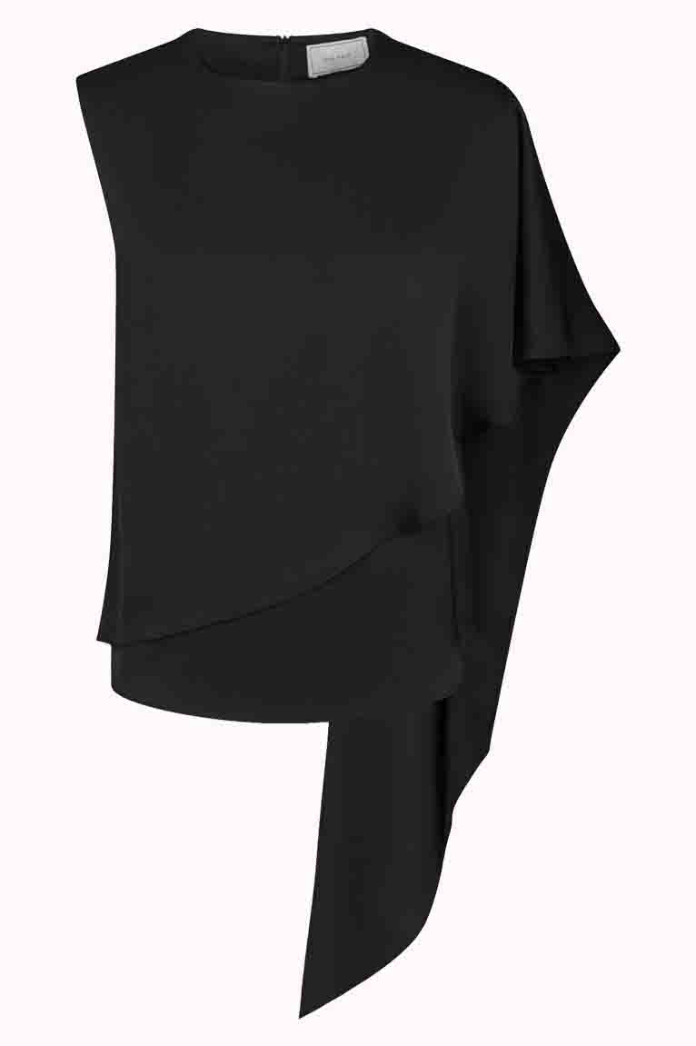 Lunelle Drapy Satin Top