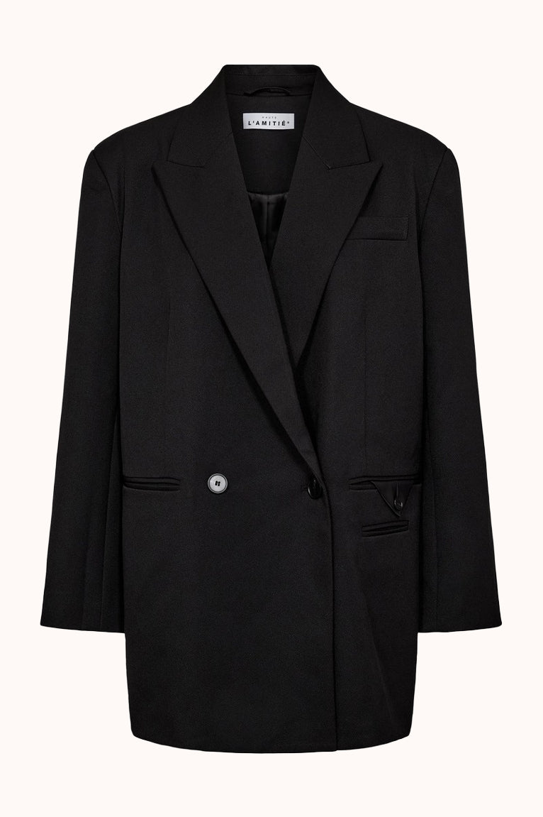 Premiere Oversize Triangle Blazer - Zwart