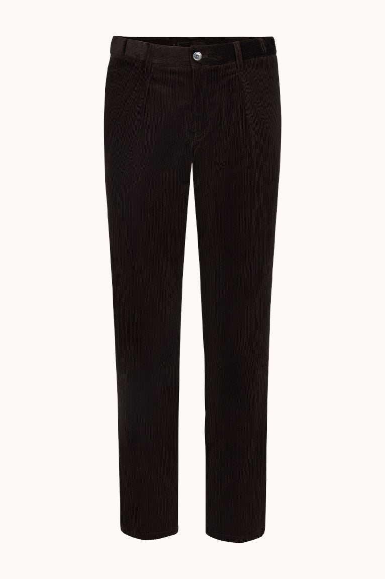 TROUSER CORDUROY DARK BROWN