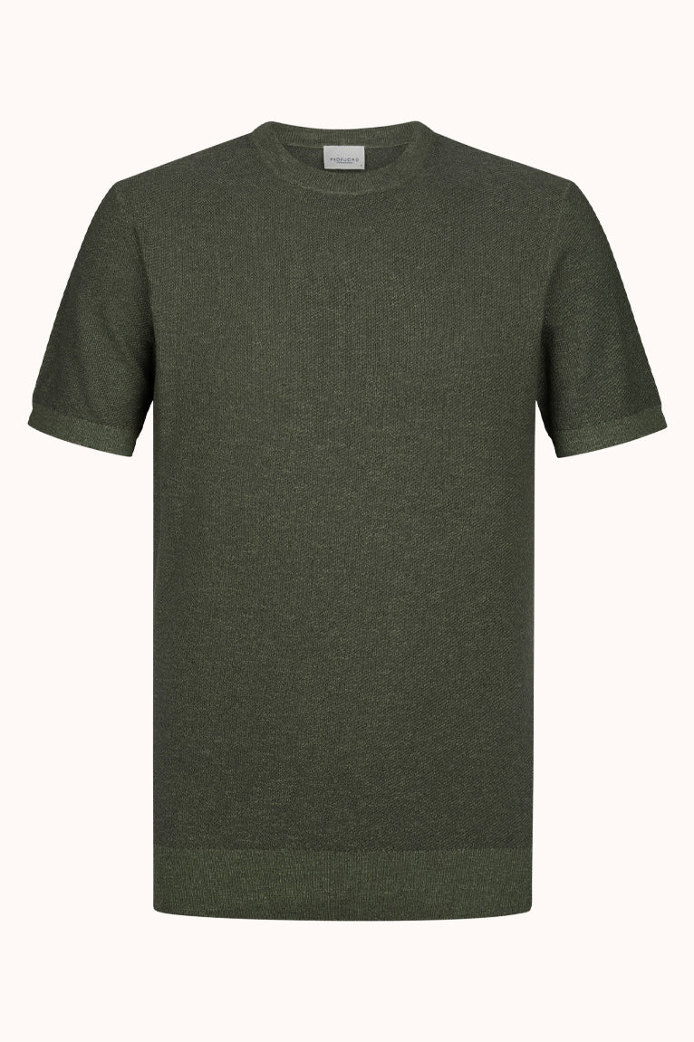 T-SHIRT CREW NECK SS GREEN