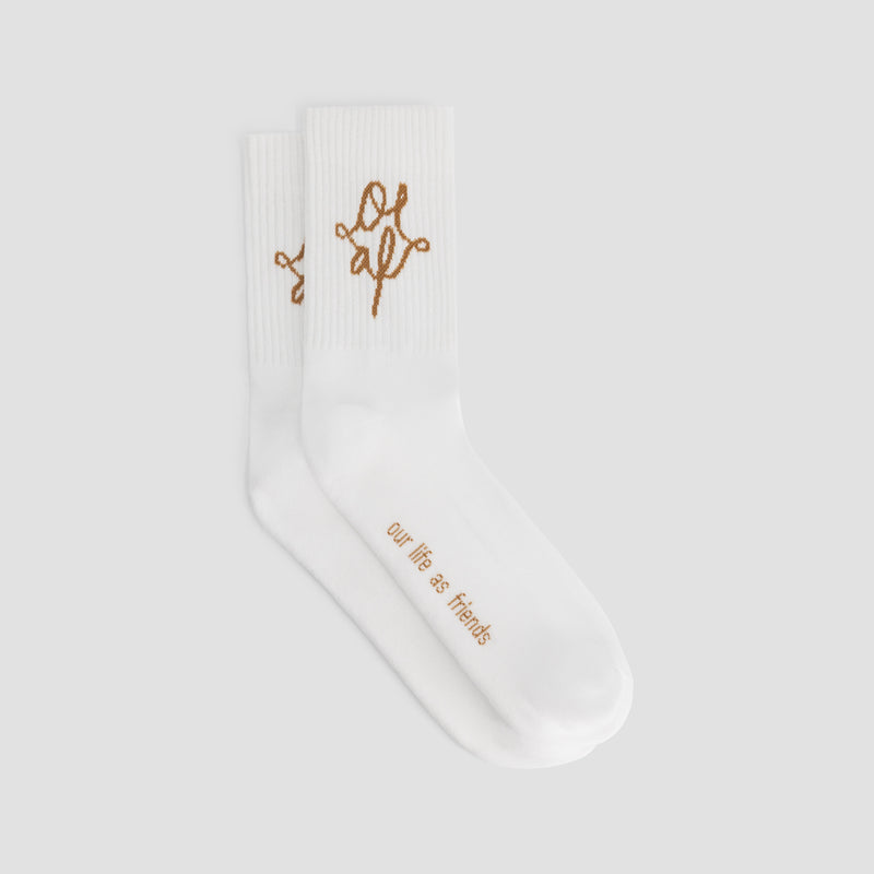 MONOGRAM SOCK
