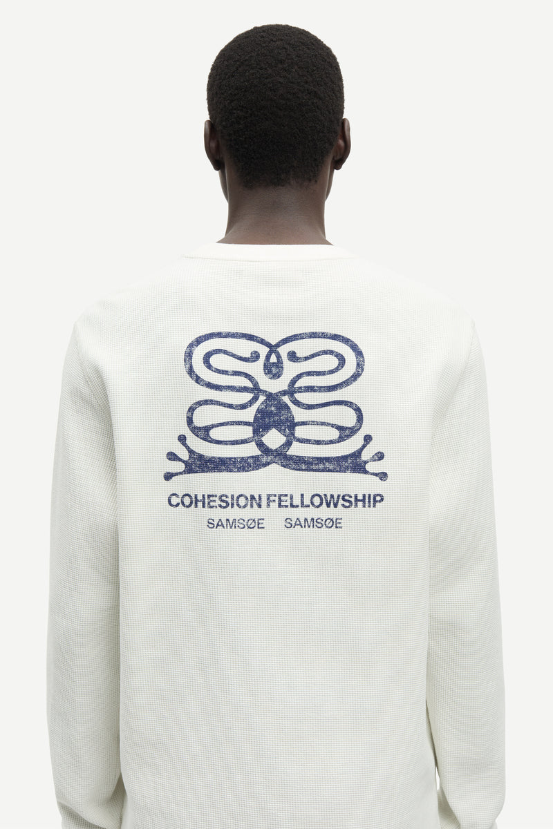 SAFELLOW LS T-SHIRT - Ecru