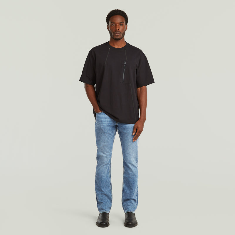 Mosa Straight - Faded sea point blue