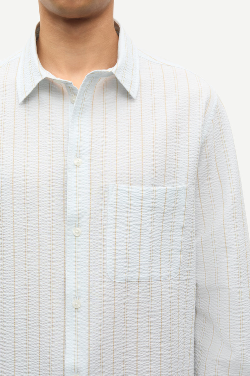 SARYAN J SHIRT - Blauw dessin