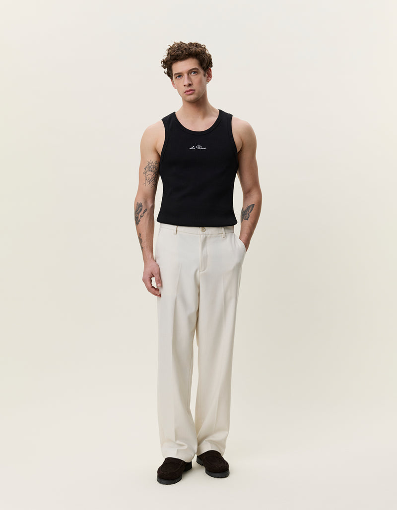 Brushed Twill Tailored Pants