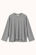 V-Neck T-Shirt - Grijs