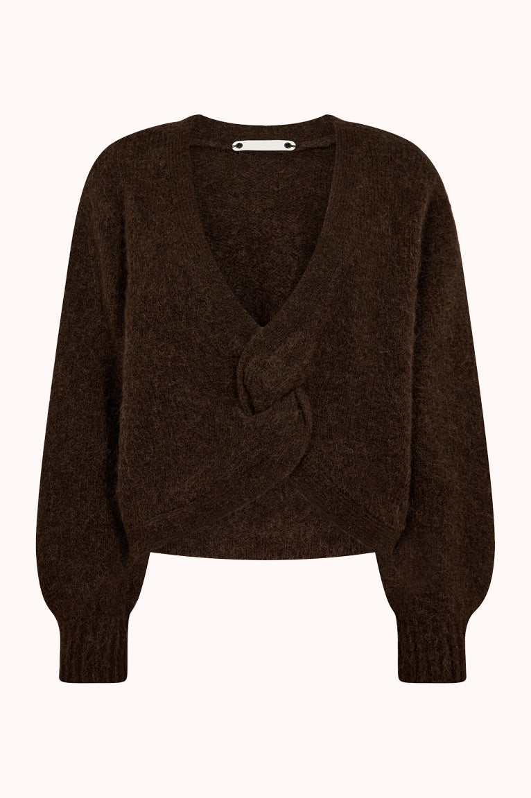 CozyCC Twist Back Knit