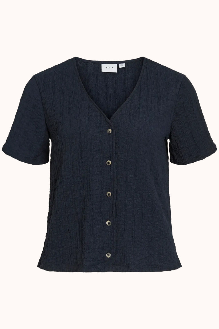 VIRENKA V-NECK S/S SHIRT