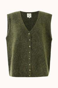 KUKICHA Khaki Cardigan