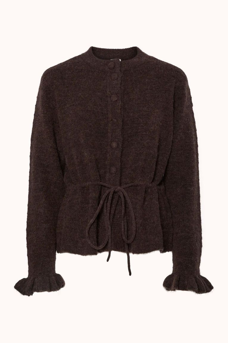 YASTHELLIS LS KNIT CARDIGAN S.