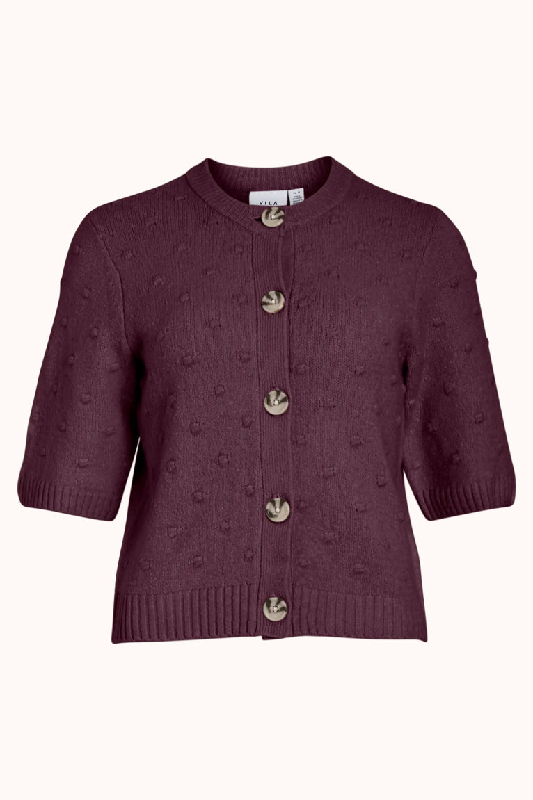 VISOFIE L/S KNIT CARDGIAN