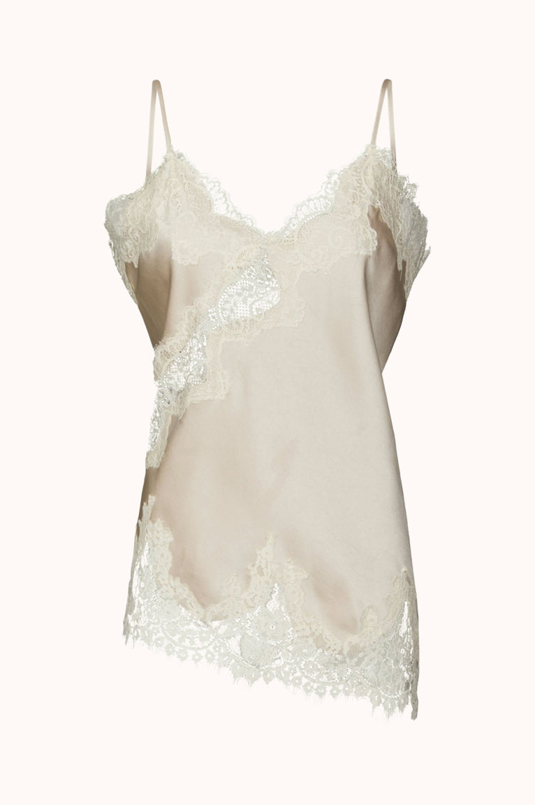 Viole Lace Top - Ecru