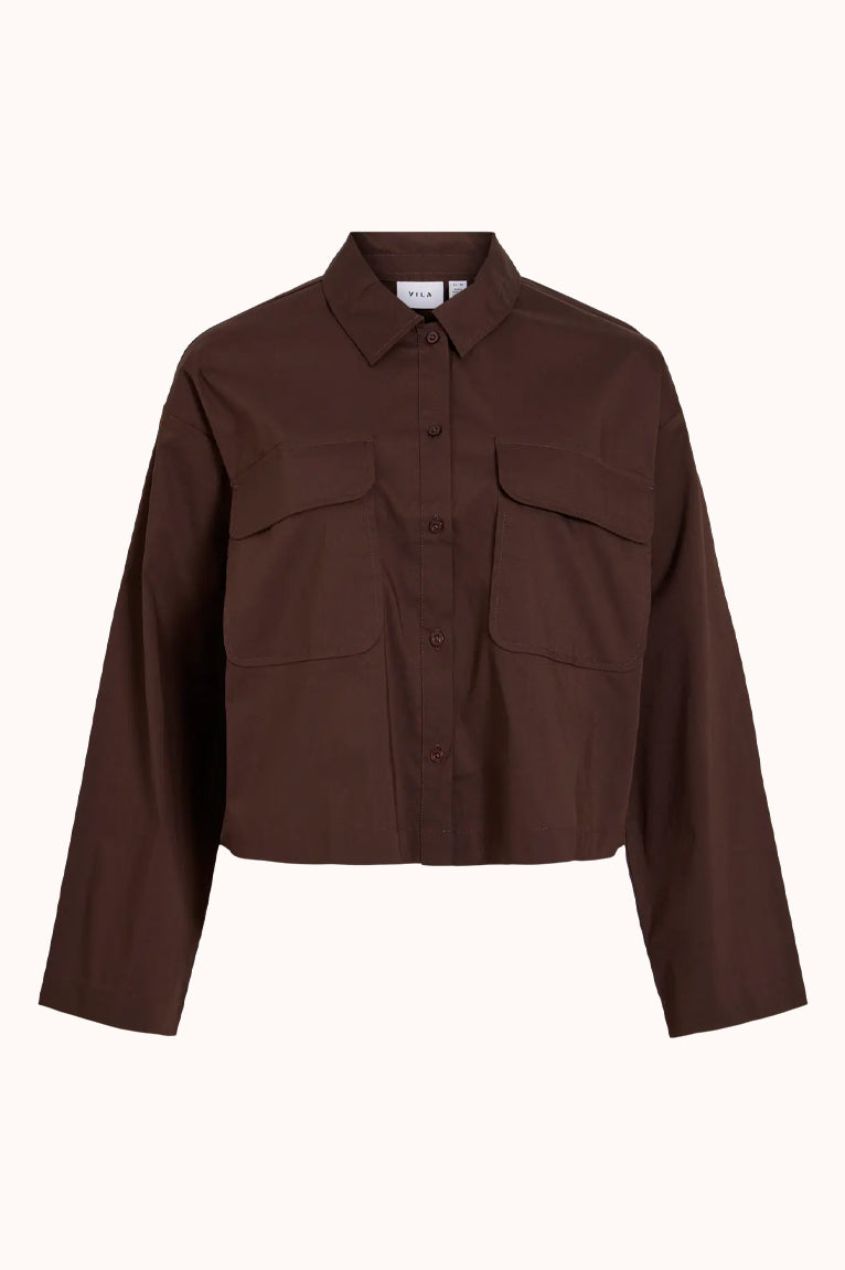 VIREYANI L/S SHIRT - Bruin